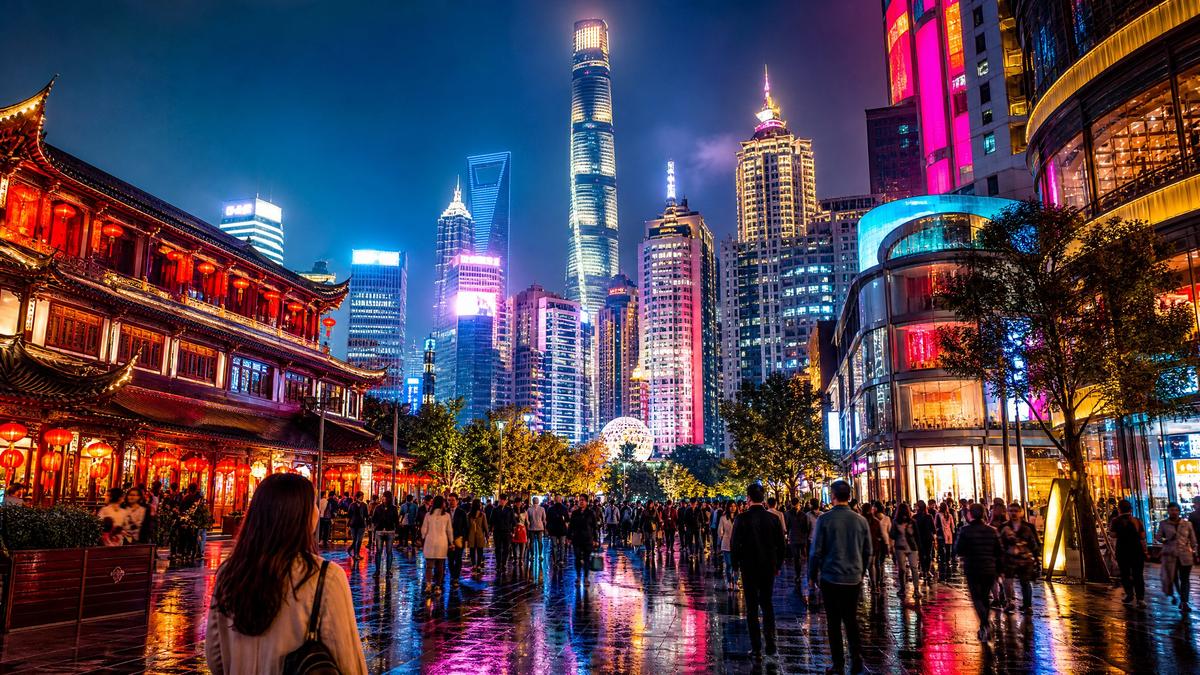 17c一起草·上海夜景旅行视频